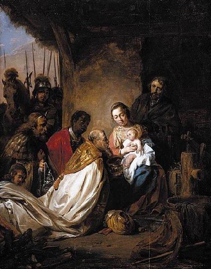 Jan de Bray The Adoration of the Magi oil painting image